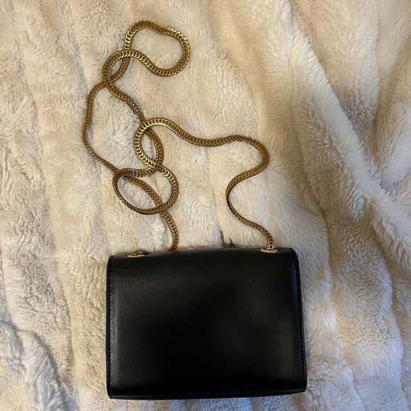 Small Leather Purse Crossbody Evening Bag - Picture 6 of 11